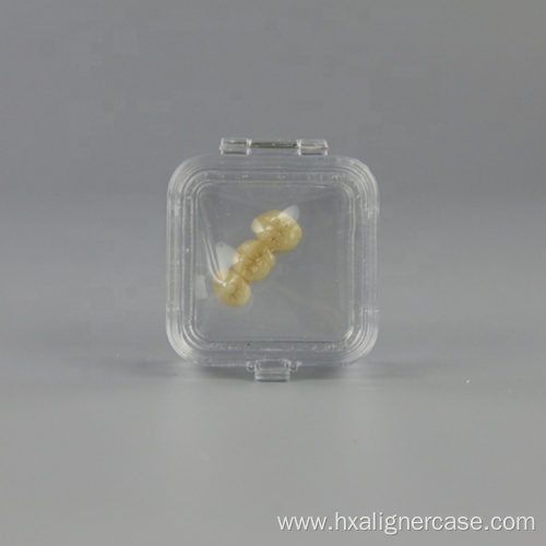 2 inch Plastic Denture Box teeth Membrane Box